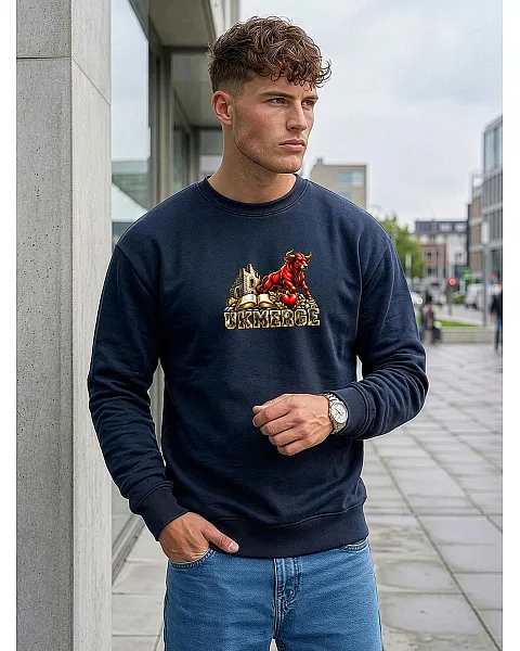 Men’s dark blue sweater, Ukmergė