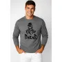 Grey hooded sweatshirt Dakar (black)