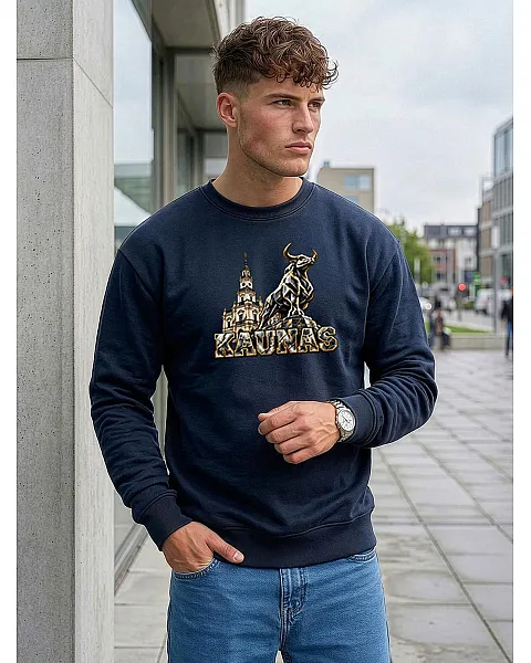 Men's Navy Sweatshirt Kaunas
