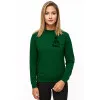 Women's dark green hooded sweatshirt Dakar (black)