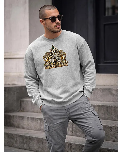 Men's Light Grey Sweatshirt Panevėžys