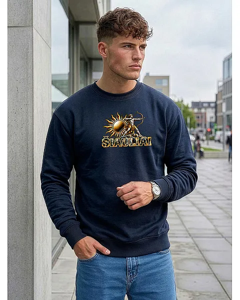 Men’s dark blue sweater, Šiauliai