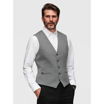 Klassikaline hall meeste vest Alan