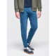 Vyriški mėlyni džinsai  su raišteliu juosmenyje Patrick