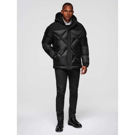 Vyriška juoda žieminė striukė Blake