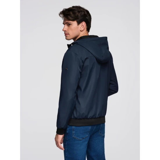 Vyriška tamsiai mėlyna striukė Eden