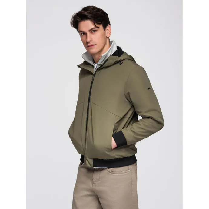 Men's khaki jacket Eden