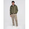 Men's khaki jacket Eden
