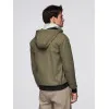 Men's khaki jacket Eden
