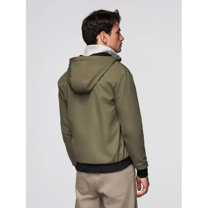 Men's khaki jacket Eden