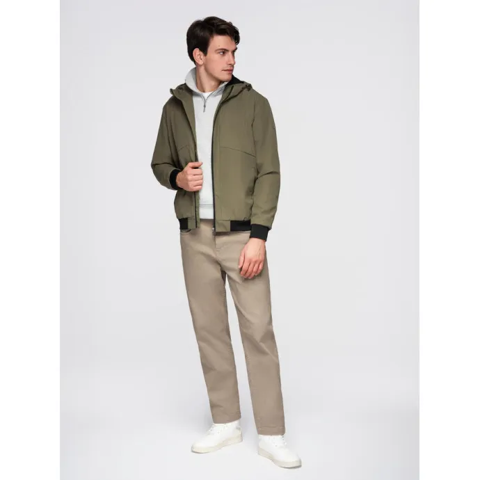Men's khaki jacket Eden
