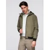 Men's khaki jacket Eden