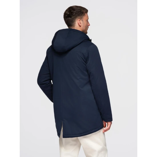 Vyriška tamsiai mėlyna žieminė striukė Elot