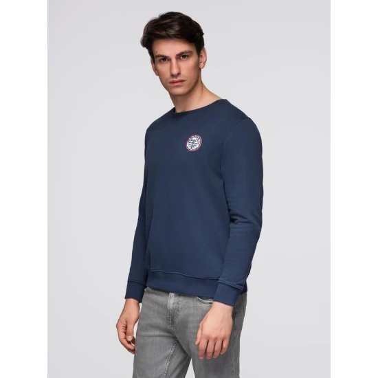 Vyriškas tamsiai mėlynas džemperis Neo