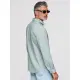 Vyriški šviesiai mėtinės spalvos marškiniai Elbrus