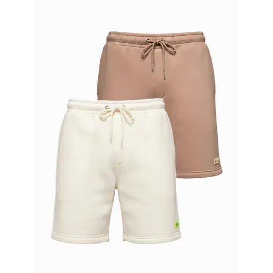 Unisex šortų rinkinys rusvos/šviesiai rudos spalvos Level Up