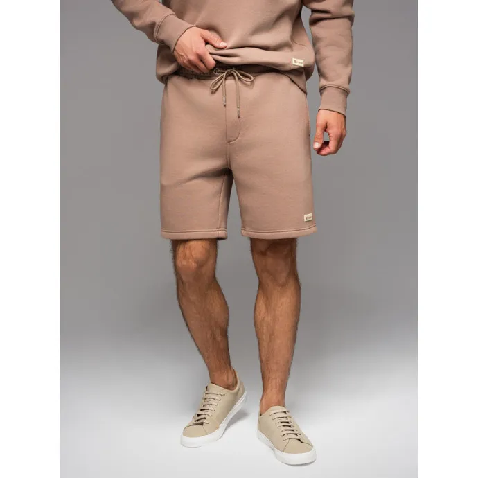 Unisex-shortset, ruskea/vaaleanruskea, Level Up