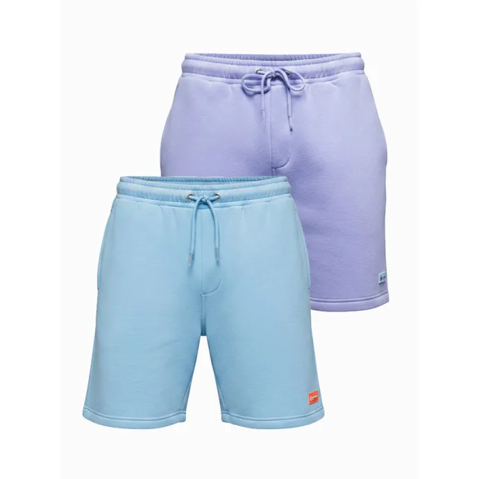Unisex-shortset, sininen/vaalean violetti, Level Up