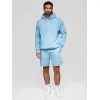 Unisex-shortset, sininen/vaalean violetti, Level Up