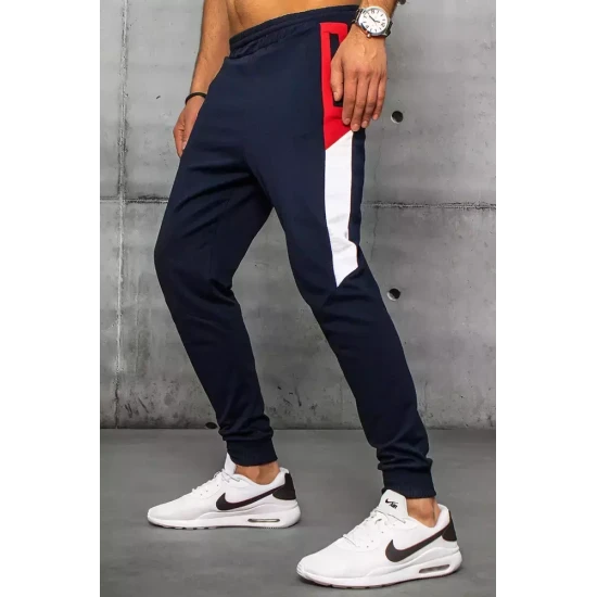 Vyriškos tamsiai mėlynos laisvalaikio kelnės Kenny Laisvalaikio kelnės