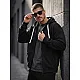 Vyriškas juodas džemperis Sport