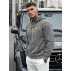 Vyriškas pilkas džemperis Victory