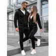 Juodų veliūrinių komplektų rinkinys Rojo