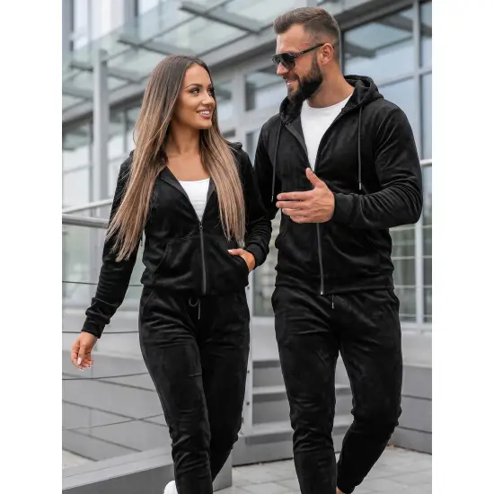 Juodų veliūrinių komplektų rinkinys Rojo