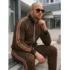 Men's brown suit without a hood by Gucci