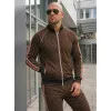 Men's brown suit without a hood by Gucci