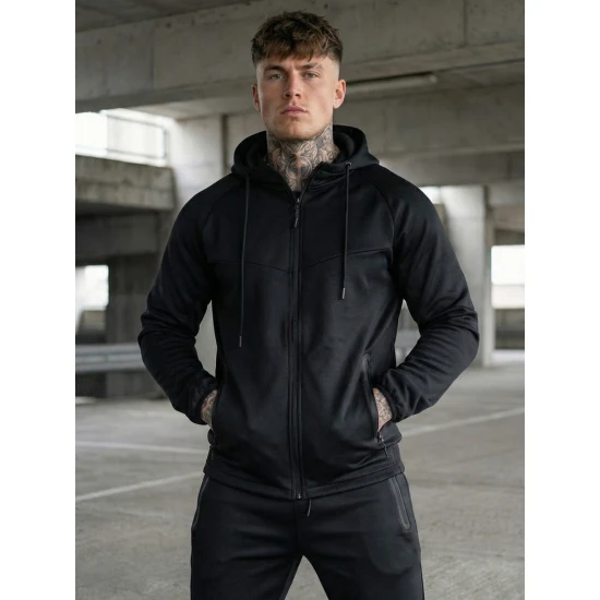 Vyriškas juodas kostiumas Gibon Sportiniai kostiumai