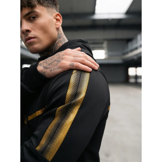 Juodos spalvos vyriškas sportinis komplektas Ronex Sportiniai kostiumai