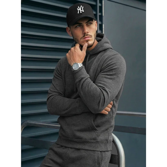 Tamsiai pilkas vyriškas sportinis kostiumas Toni Sportiniai kostiumai