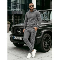 Tamsiai pilkas vyriškas sportinis kostiumas Pazar