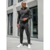 Grey men's velour set Silk JS/8C1169/29 Premium