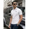 Vyriški balti polo marškinėliai Skull POLO marškinėliai