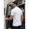 Vyriški balti polo marškinėliai Skull POLO marškinėliai