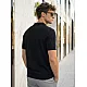 Meeste mustad polo-särgid Vibe POLO T-särk