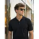 Meeste mustad polo-särgid Vibe POLO T-särk