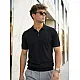 Meeste mustad polo-särgid Vibe POLO T-särk