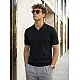 Meeste mustad polo-särgid Vibe POLO T-särk