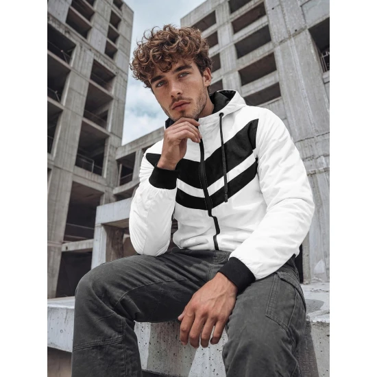 Vyriška balta dvipusė striukė Conrad Vyriškos Striukės ir Paltai