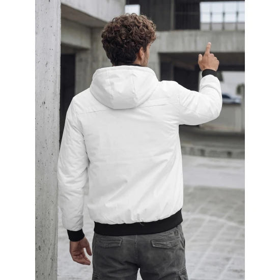 Vyriška balta dvipusė striukė Conrad Vyriškos Striukės ir Paltai