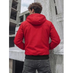 Vyriška raudona dvipusė striukė Conrad