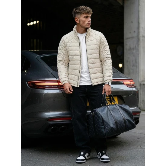 Pereinamojo laikotarpio rusva striukė Gasen Vyriškos Striukės ir Paltai