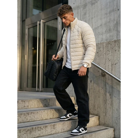 Pereinamojo laikotarpio rusva striukė Gasen Vyriškos Striukės ir Paltai