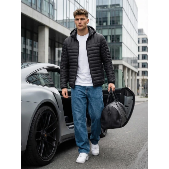 Pereinamojo laikotarpio juoda striukė Mond Savaitės TOP: Pavasarinės striukės