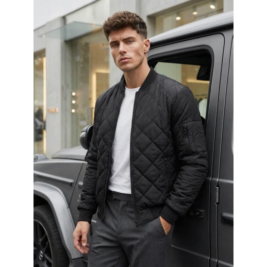 Vyriška juoda striukė Morel JS/MY01 -TX2215