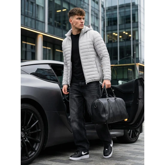 Pereinamojo laikotarpio pilka striukė Mond Savaitės TOP: Pavasarinės striukės