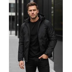 Vyriška juoda slidinėjimo striukė Falcon